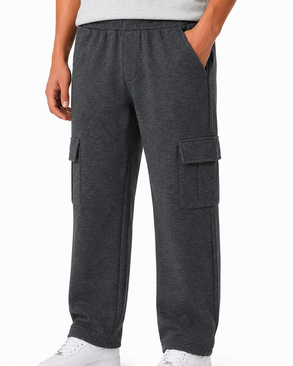 Boys' Fleece Cargo Pants #16