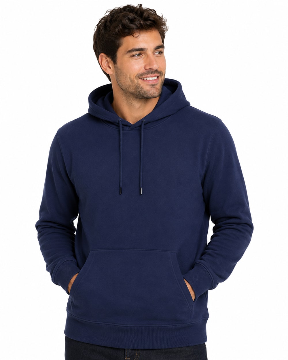 Men's Lightweight Pullover Fleece Hoodie #01