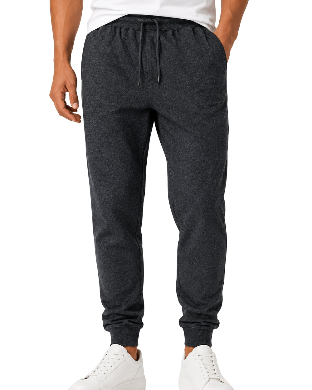 Men's Lightweight Fleece Jogger Pants #03