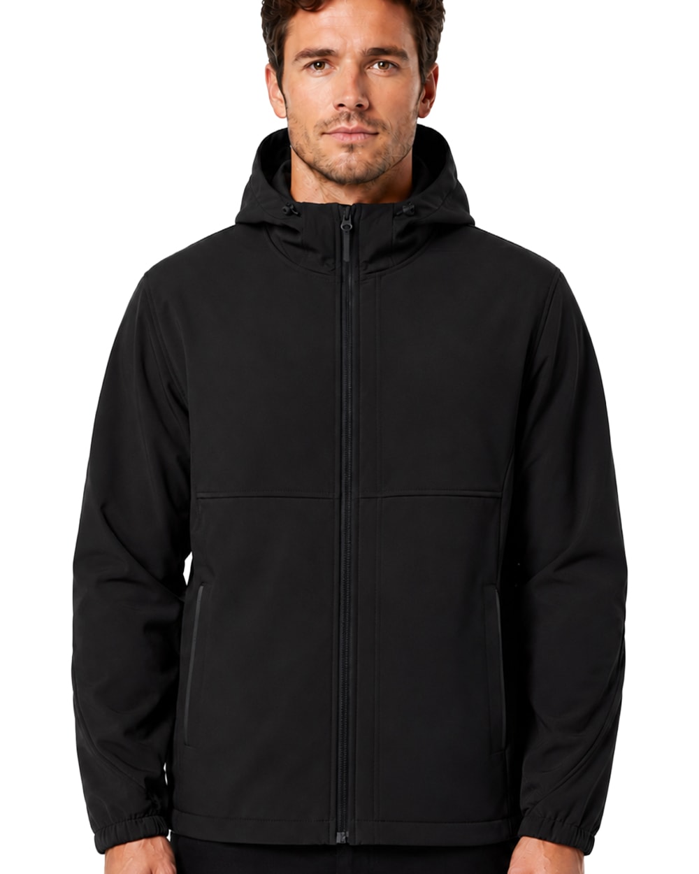 Men's Hooded Softshell Jacket #K04