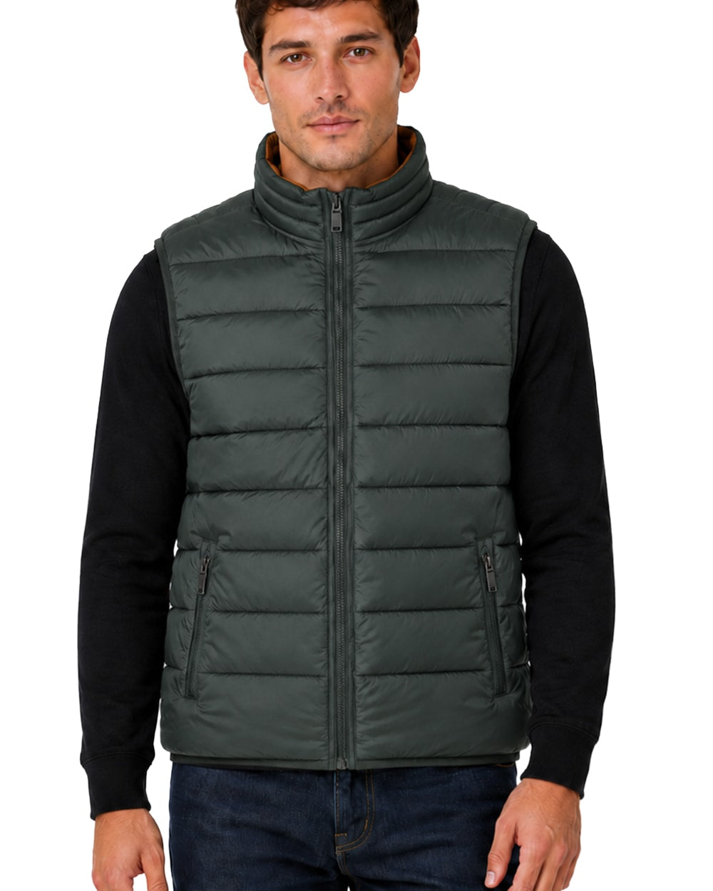 Men's Reversible Puffer Vest #V15