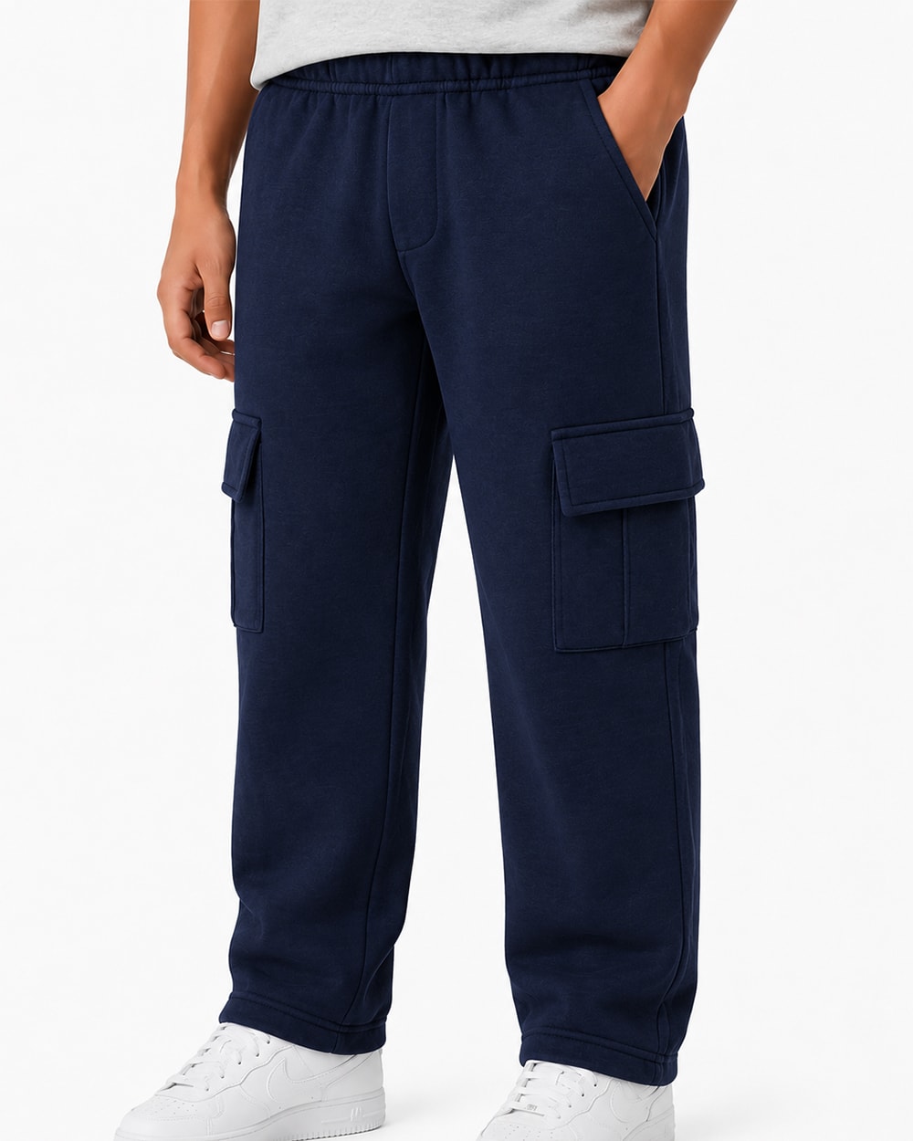 Boys' Fleece Cargo Pants #16