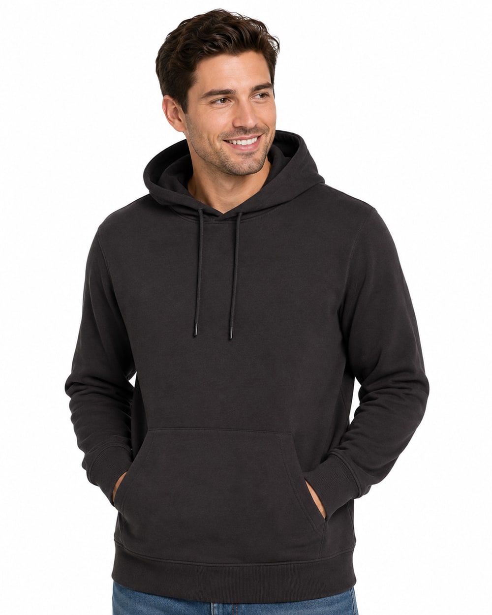 Men's Lightweight Pullover Fleece Hoodie #01