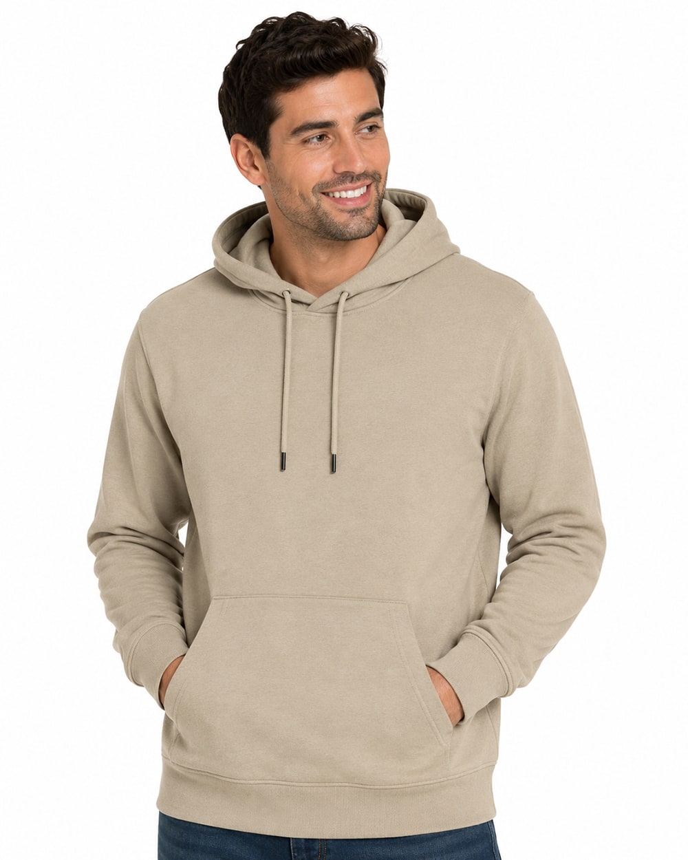 Men's Lightweight Pullover Fleece Hoodie #01