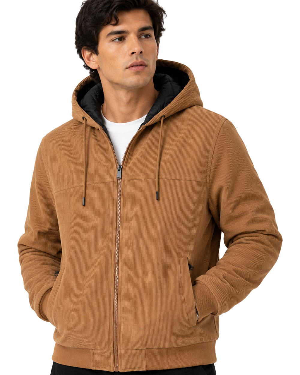 Men's Corduroy Jacket #J85 Camel