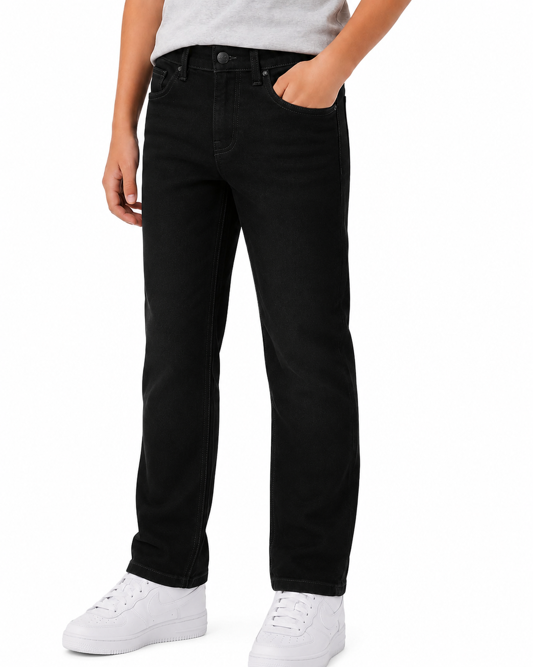 Boys' Straight Fit Jean #104 Black