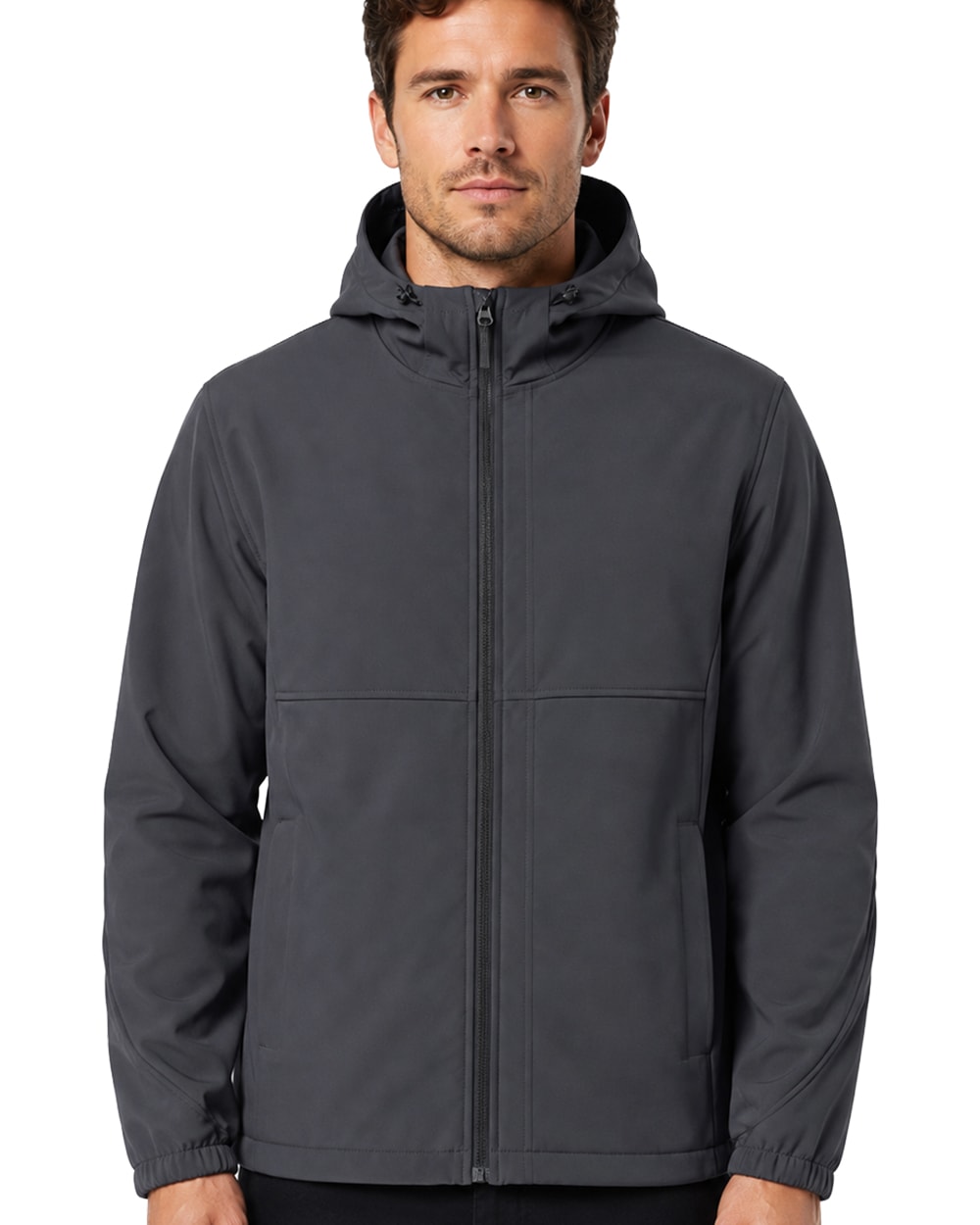 Men's Hooded Softshell Jacket #K04