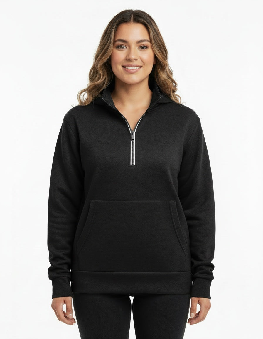 Quarter Zip Hoodie #09